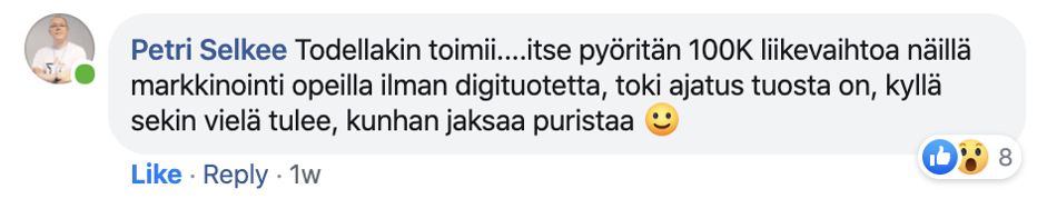 FB-kommentti